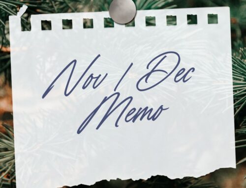 District Memo – Nov/Dec 2025