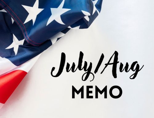 District Memo – July/Aug